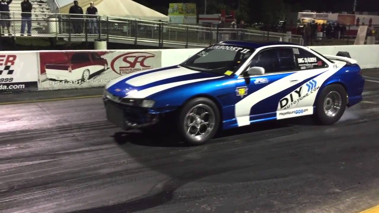 Jason Ramkissoon 97 Nissan 240sx powered by 2jz 7.68@174 MPH