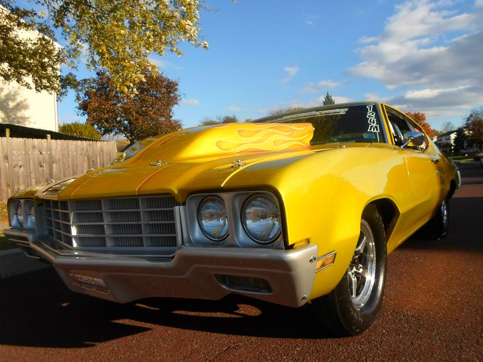 Mike Clayboss street driven 496 chevy in a 1972 buick skylark